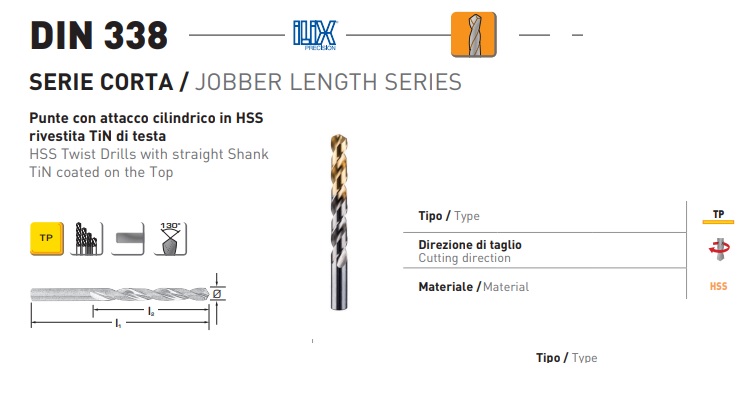 6152TP - 2 - HSS-1/2TIN