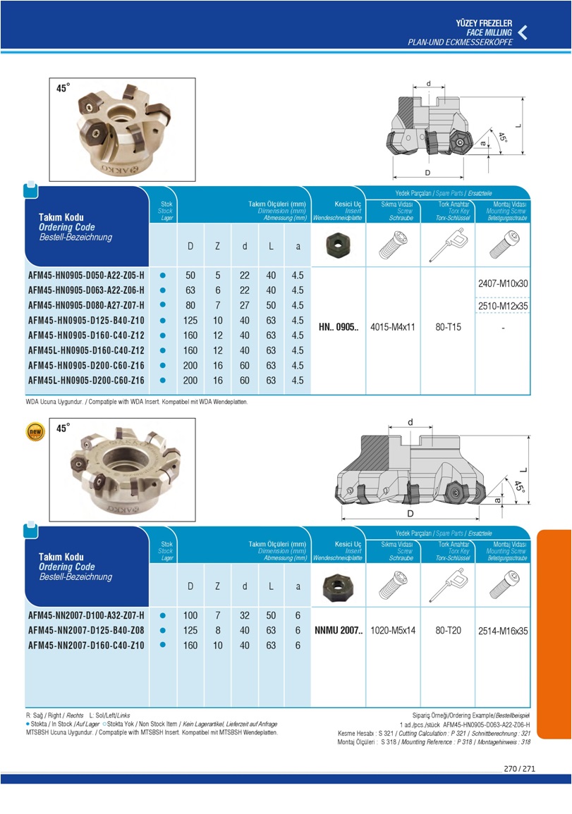 FACE MILLING- HN.. 0905...- NNMU 2007..