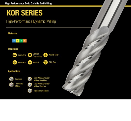 KOR5™ • High-Performance Solid Carbide End Mills-Metric