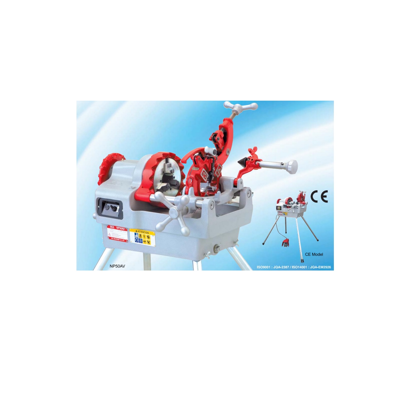Máy tiện ren ống NT50A - NP50A