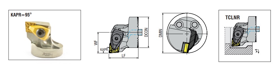 Cán tiện trong chống rung ATTC-A32 TCLNR/L 12 